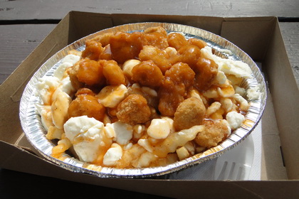 Poutine popcorn - Festival de la Poutine 2011 - Max Poutine (Drummondville) - MaPoutine.ca
