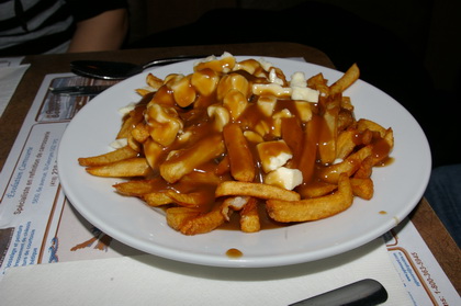 Petite poutine traditionnelle - Chez G�rard (Saint-Georges, Qu�bec)