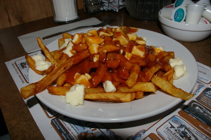Petite poutine bbq - Chez G�rard (Saint-Georges, Qu�bec)