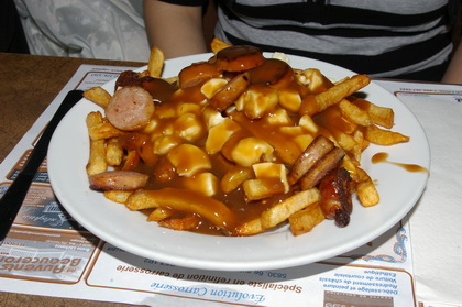 Petite poutine dalton �pic�e - Chez G�rard (Saint-Georges, Qu�bec)