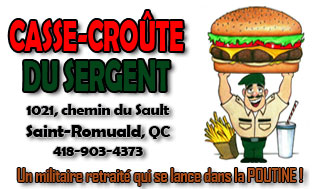 Publicit� MaPoutine.ca